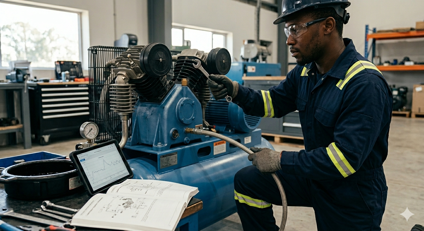 Compressor servicing